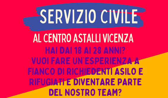 Servizio Civile al Centro Astalli di Vicenza