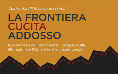 Centro Astalli presenta LA FRONTIERA CUCITA ADDOSSO